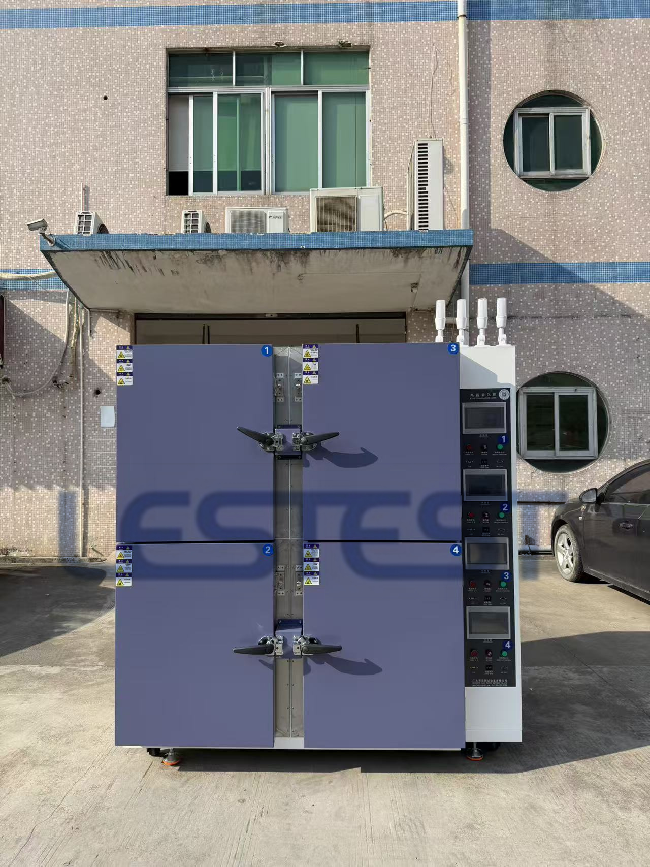 品质履约，共赢致远！广东莱思四门高温老化试验箱顺利发运